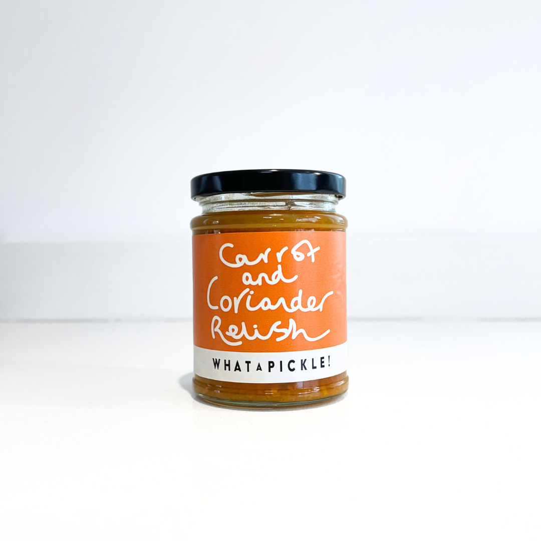 Carrot & Coriander Relish jar