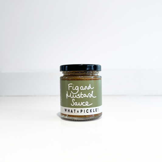 Fig & Mustard Sauce jar
